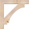 Ekena Millwork Imperial Block Smooth Bracket w/ Offset Brace, Douglas Fir, 7 1/2"W x 44"D x 44"H BKT0806X44X44IMP05SDF - alternate 3